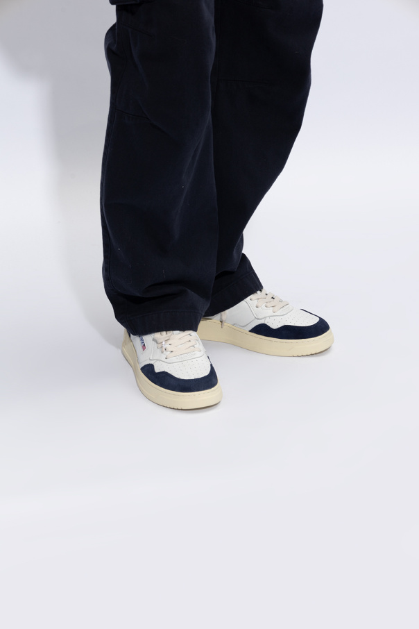 AUTRY｜SNEAKERS (AULM GS24) Buy AUTRY CLC Leather Sneakers 'White Black Yellow' ROLM